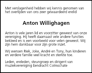 Advertentie Anton